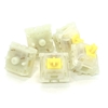 【販売終了】Gateron KS-3 Milky Pro Switch Yellow (Linear/50gf/5pin/5pcs）