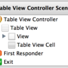  UITableViewControllerをUIViewControllerに切り替える