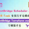 EventBridge Scheduler から ECS Task を実行する構成を EventBridge Terraform module で構築する