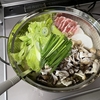 豚バラ肉の栄養素と食物繊維たっぷり【にんにく味噌鍋】