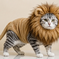 ライオンになった猫