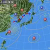 台風11号　日韓海底トンネル