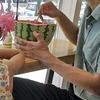 今日のお昼はスイカですか？中国河南省開封市 西瓜の季節はそろそろ終わりかけ🍉