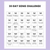 30DaySongChallengeの中から、セレクト。
