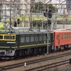 第1913列車　「　EF81 113が牽引するキハ120-204の後藤出場配給を狙う　」