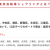 2021/10/08のメモ　昨夜（10/7）の地震に絡んだ利用の延長料金を無料に　東京自転車シェアリング