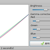 nvidia,fglrx以外のドライバ向けのX Window Systemの明るさとガンマのGUI調整ツールを作成