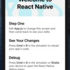 React Native