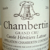 Chambertin Cuvee Heritiers Latour Louis Latour 2001