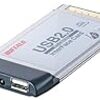 USB2.0ハブPCカード BUFFALO IFC-CB2U2V