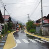 雨の日の温泉旅