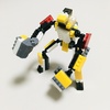 【100均ブロック】小さなLEGO風ブロック #82《PETIT BLOCK》ROBOT BUILDER'S／Type:03／FIGHTER ファイター ~人型~