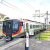 鴨川駅で2700系特急列車が発車