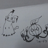 ポケモン サンムーン御三家のミーバース絵まとめ 灰色デイブレイク