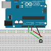 Arduino-processing　シリアル通信にて連携させる