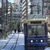 雪の東京さくらトラム