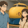 “幸せを運ぶ黄色い新幹線”T3編成、リニア館から去る《AI嬢ミナと語る 016》