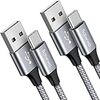 USB Type C ケーブル【1m 2本】Baiwwa USB-A to USB-C 急速充電 ケーブル タイプC ケーブル 高速データ転送 Xperia XZ3 XZ2XZs、Galaxy S10 S10+ S9 S8 Note 10 9 8 A21 A30 A32 A41 A51、Switch、LGその他Android USB-C機器対応