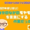 自分のなかのモヤモヤを言葉にする作業だった【2021年振り返り】