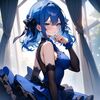 sapphire frills (青いフリル) by Animagine XL V3.1