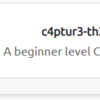 c4ptur3-th3-fl4g 解説 (Writeup) [TryHackMe]