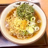 そば処 亀島（茅場町）カレー丼セット〔温たぬき〕＋春菊天