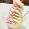 COSTCOイチゴミックスソフトクリーム