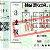 競馬予想の的中報告