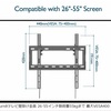 ブラックフライデー先行セールで、チューナレス用テレビ壁掛け金具 　を買いました　5話