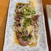 小木屋餃子 お花茶屋店｜お花茶屋｜店頭のうまそレバーの写