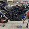 Ninja250　(Ｆフォークスプリング交換)