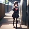 school uniforms (学生服) by Animagine XL 3.1