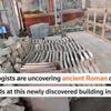 イタリア　ポンペイの遺跡で約2千年前の建築現場が発見されました