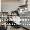 日経平均225Twitter投資家予想と結果　2022/12/5～2022/12/9