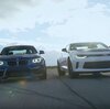 BMW「M2」vsシボレー「カマロ LT 1LE」タイムアタック比較動画