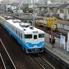 朝7時過ぎJR屋島駅でキハ47を撮影しました JR四国