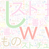 　Twitterキーワード[#ストチューブ]　11/20_01:00から60分のつぶやき雲