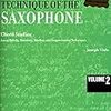 ＜アドリブ対策＞ ジョセフ・ビオラ　Joseph Viola ：Technique of the Saxophone vol.2 Chord Studies