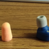 100均の耳栓でイヤーピース自作