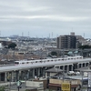新鎌ヶ谷駅付近で交差する４路線の眺望光景