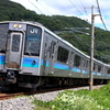 E127系100番台（松本車）機器更新車+未更新車が併結試運転