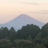 今朝の富士山