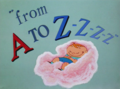 " From A to Z-Z-Z-Z " がなんか好き。