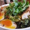 直江津・国道8号線沿い「べいめん屋ハラル」和だし鶏塩麺＆心やすらぐジャスミンティー＆米粉のケーキ(￣▽￣)