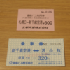 【切符系】　新千歳空港のバス乗車券（道南バス・北都交通）