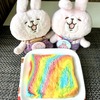 LGBTQ+のプライドマンス限定！チェンマイのプンノイベーカリーの”レインボーパン”をニャオかなが実食調査