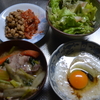 仕事終わりの節約定食（04/17)