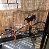 花粉に負けて自転車メンテナンス