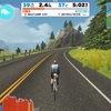 6/15(土)ローラー(Watopia (Zwift KOM North〜Epic KOM East)