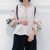 QUINOA BOUTIQUE ２ＷＡＹキャンディースリーブブラウス